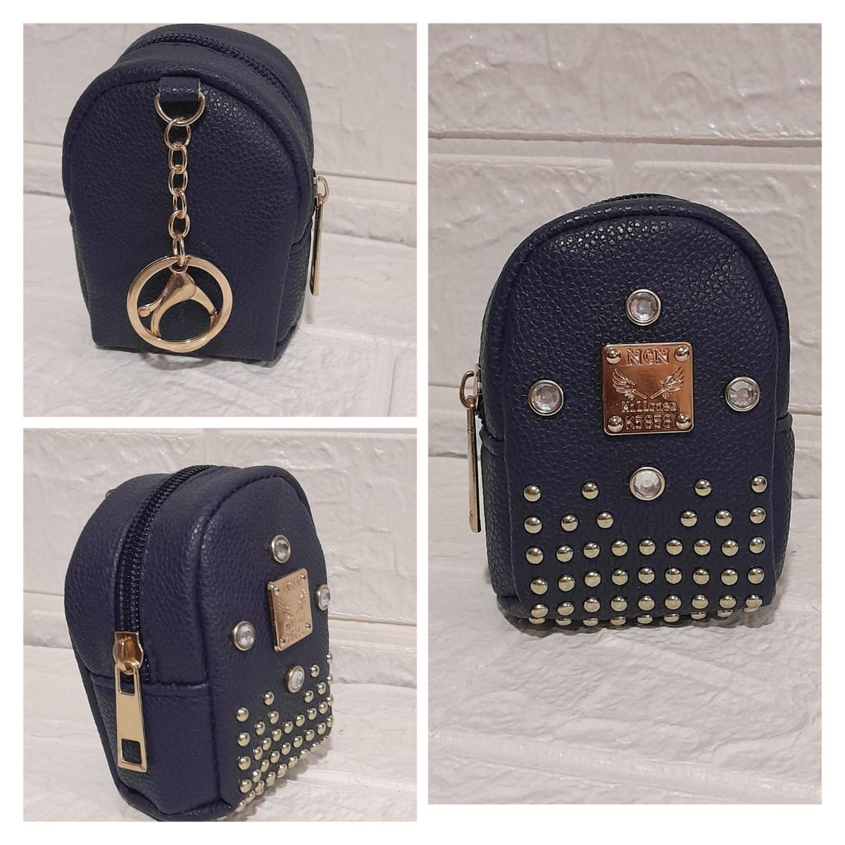 GENERICO - MONEDERO LLAVERO MINI MOCHILA DE MANO O CARTERA