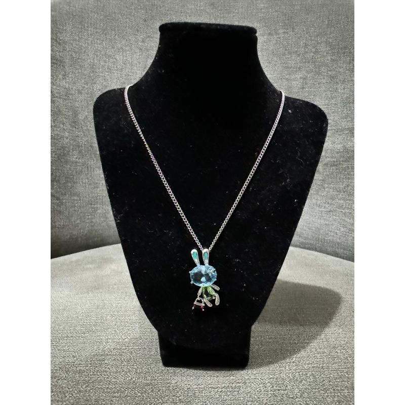 GENERICO - Collar para niña con dije de conejito