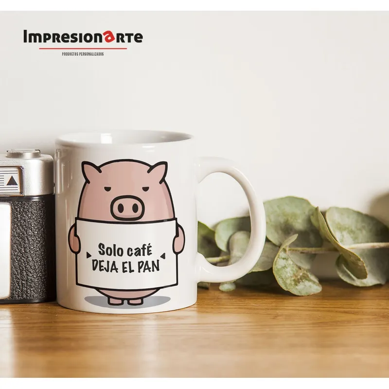 IMPRESIONARTE - Taza Dieta DEJA EL PAN