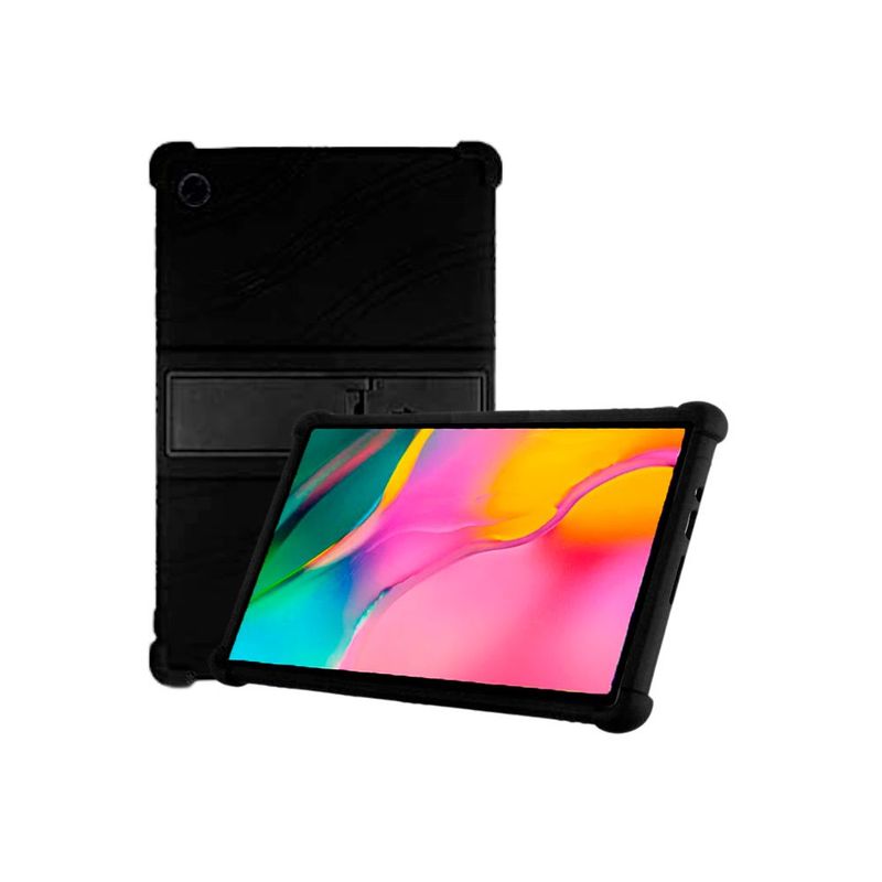 FUNDAANTIGOLPES - Funda de Silicona para Lenovo Tab M10 Plus - Negro