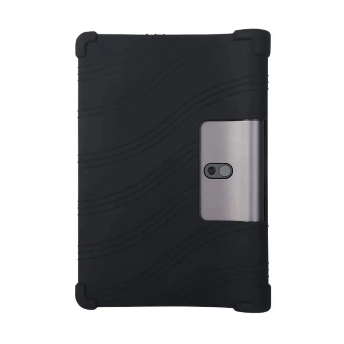 FUNDAANTIGOLPES - Funda de Silicona para Lenovo Yoga Smart Tab - Negro