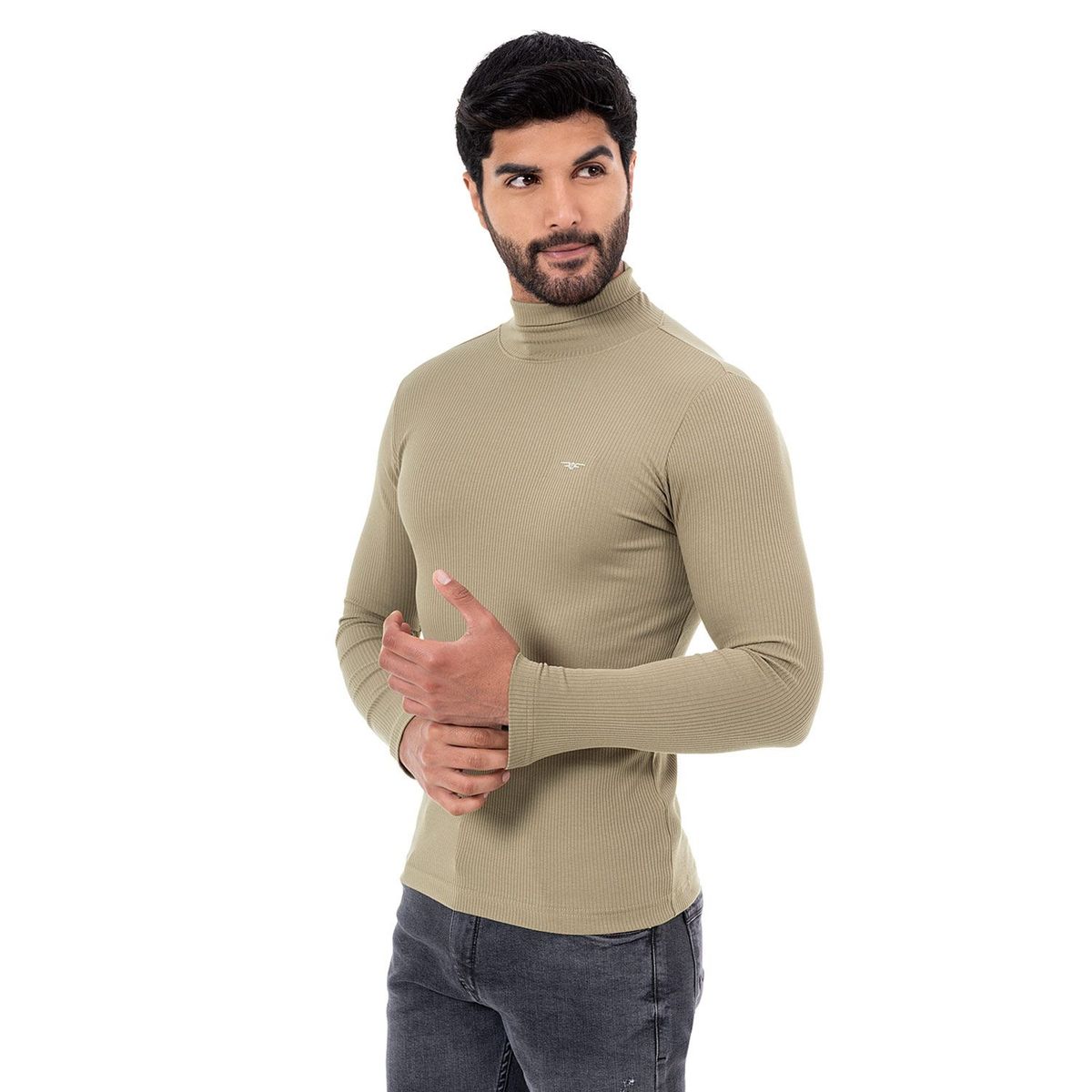 PIONIER - Cafarena Rib Lycrado Hombre Lazzo Pionier