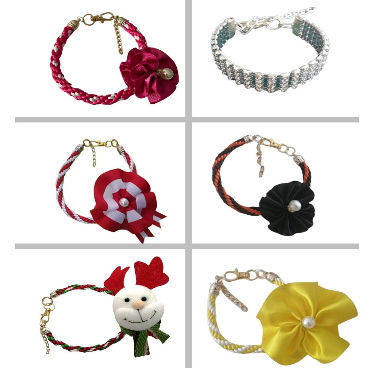 GENERICO - Kit Collares Para Perros Pequeños o Gatos - 18 cm a 23 cm