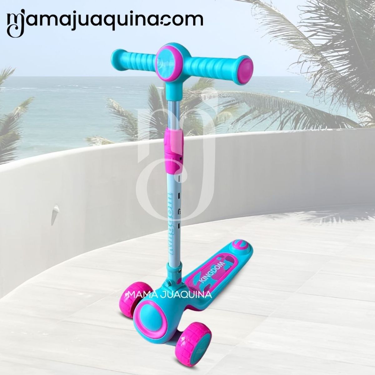 KINGDOM - Scooter para Niños Kingdom «POCKET» Pink Dark