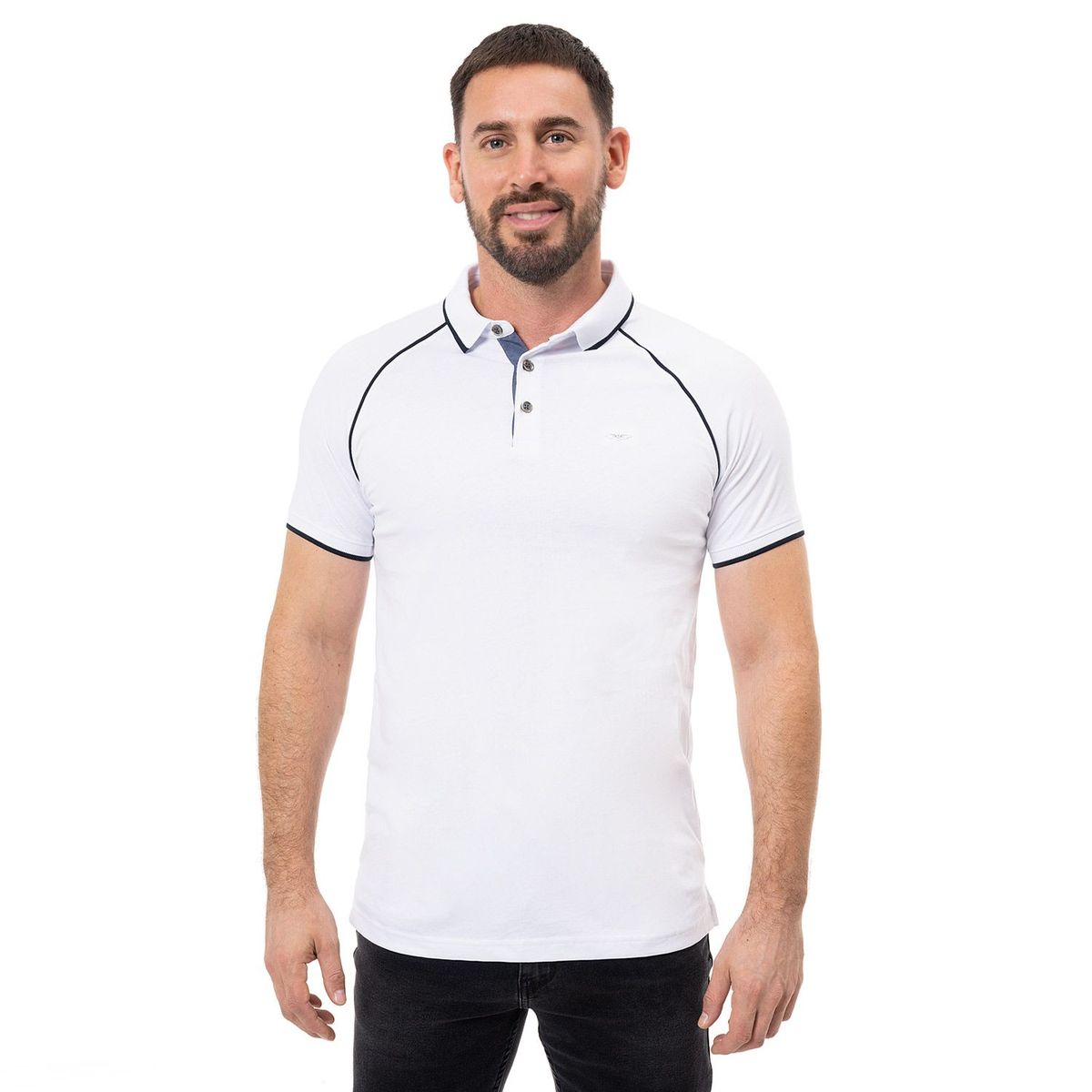 PIONIER - Polo Box Jersey Hombre Ohmar Pionier