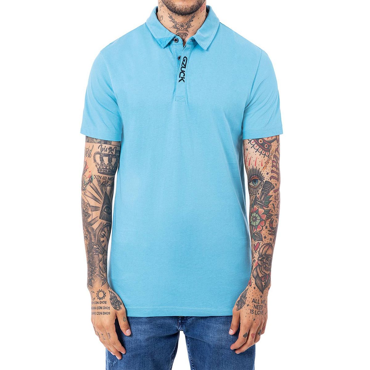 GZUCK - Polo Camisero Jersey Hombre Thuner