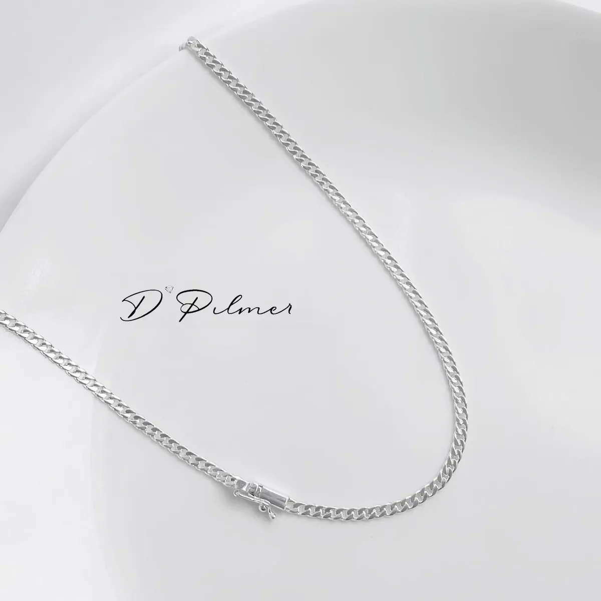 JOYERIA D'PILMER - CADENA LOMO DE CORVINA EN PLATA LEY 925