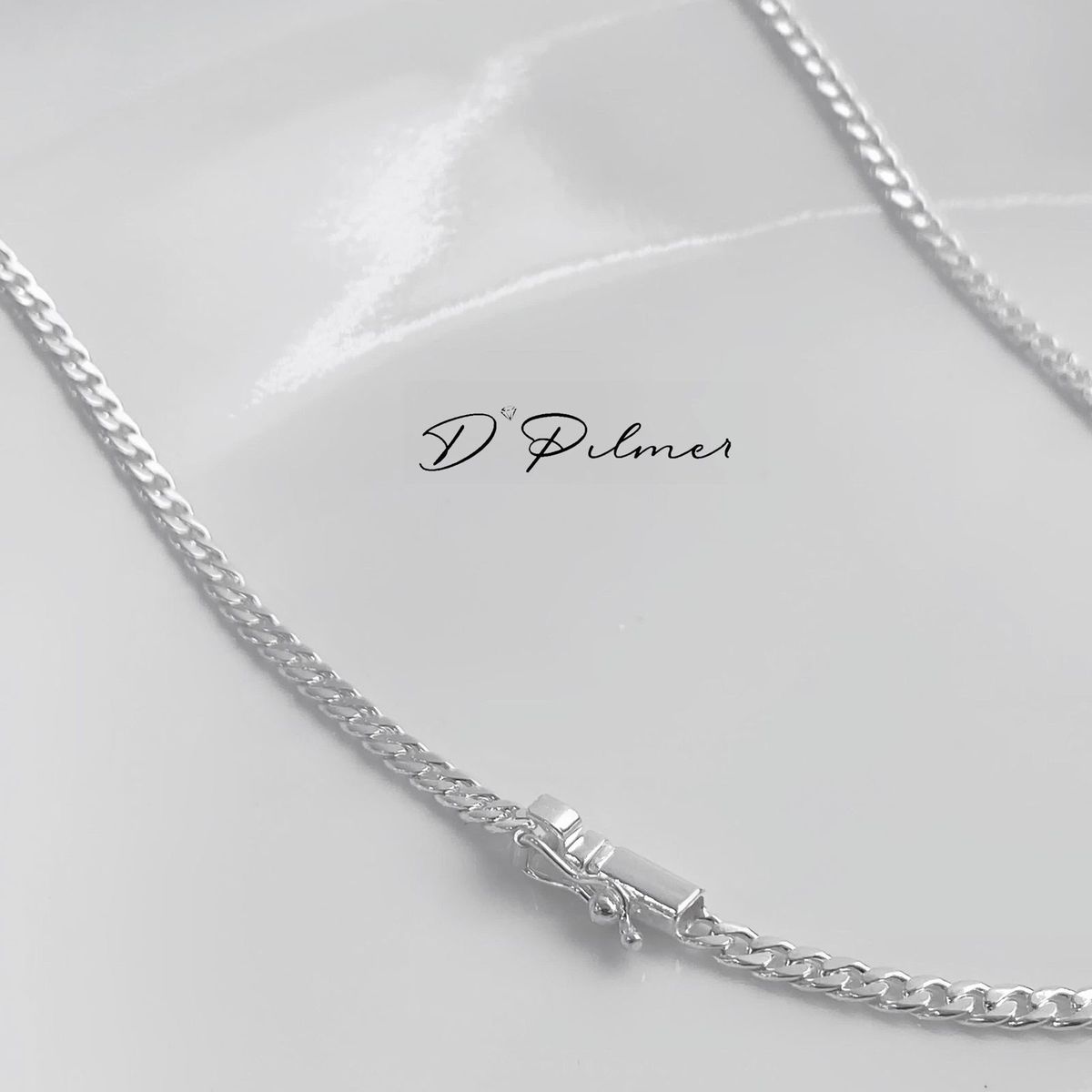 JOYERIA D'PILMER - CADENA LOMO DE CORVINA EN PLATA LEY 925