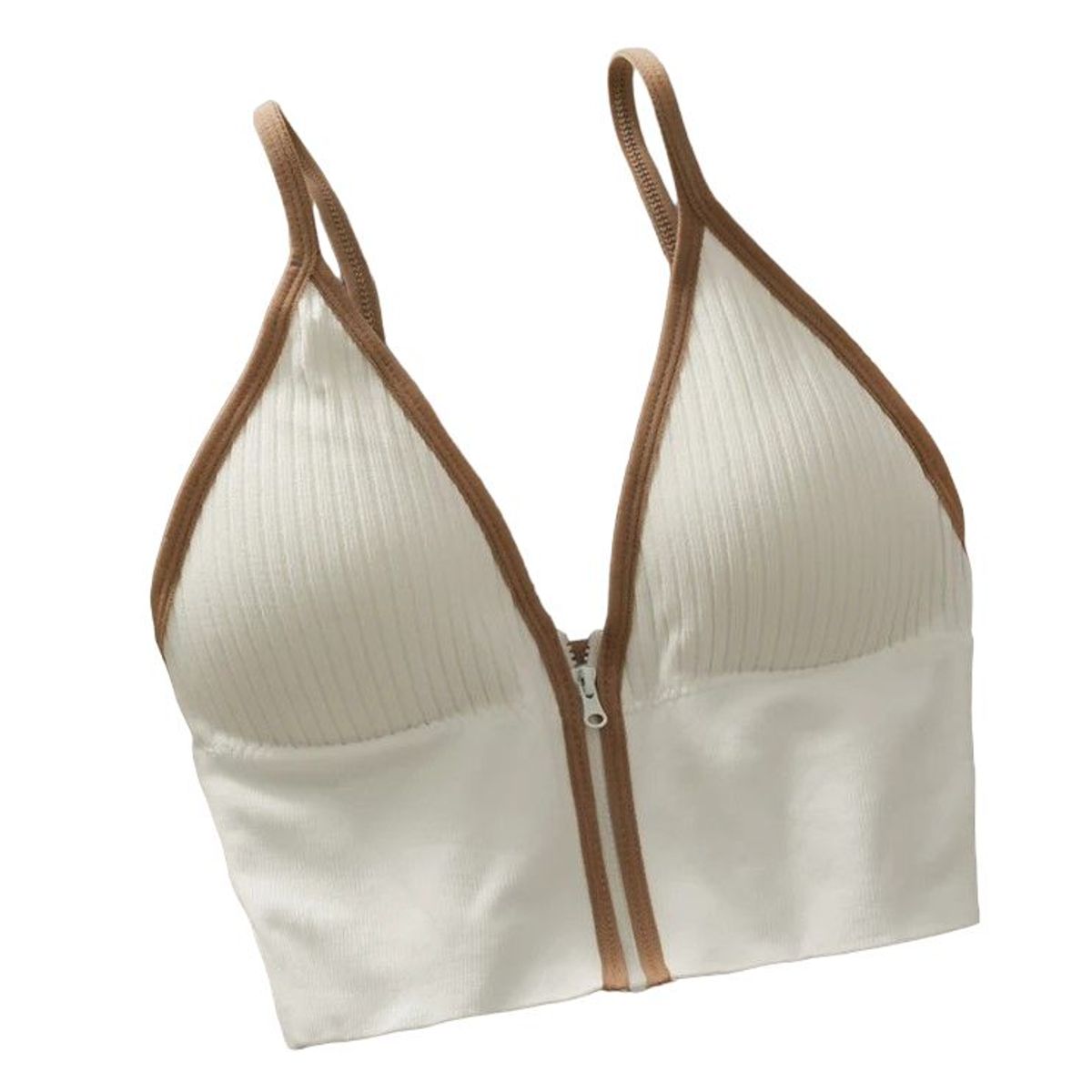 GENERICO - Sujetador Brasier tipo chaleco con cierre