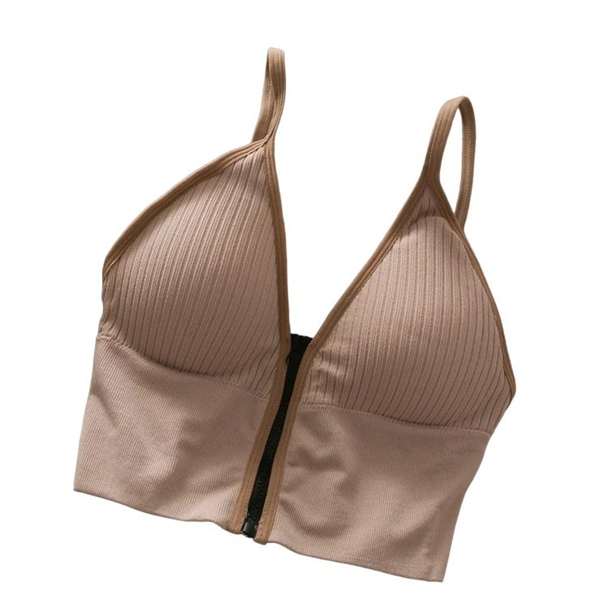 GENERICO - Sujetador Brasier tipo chaleco con cierre