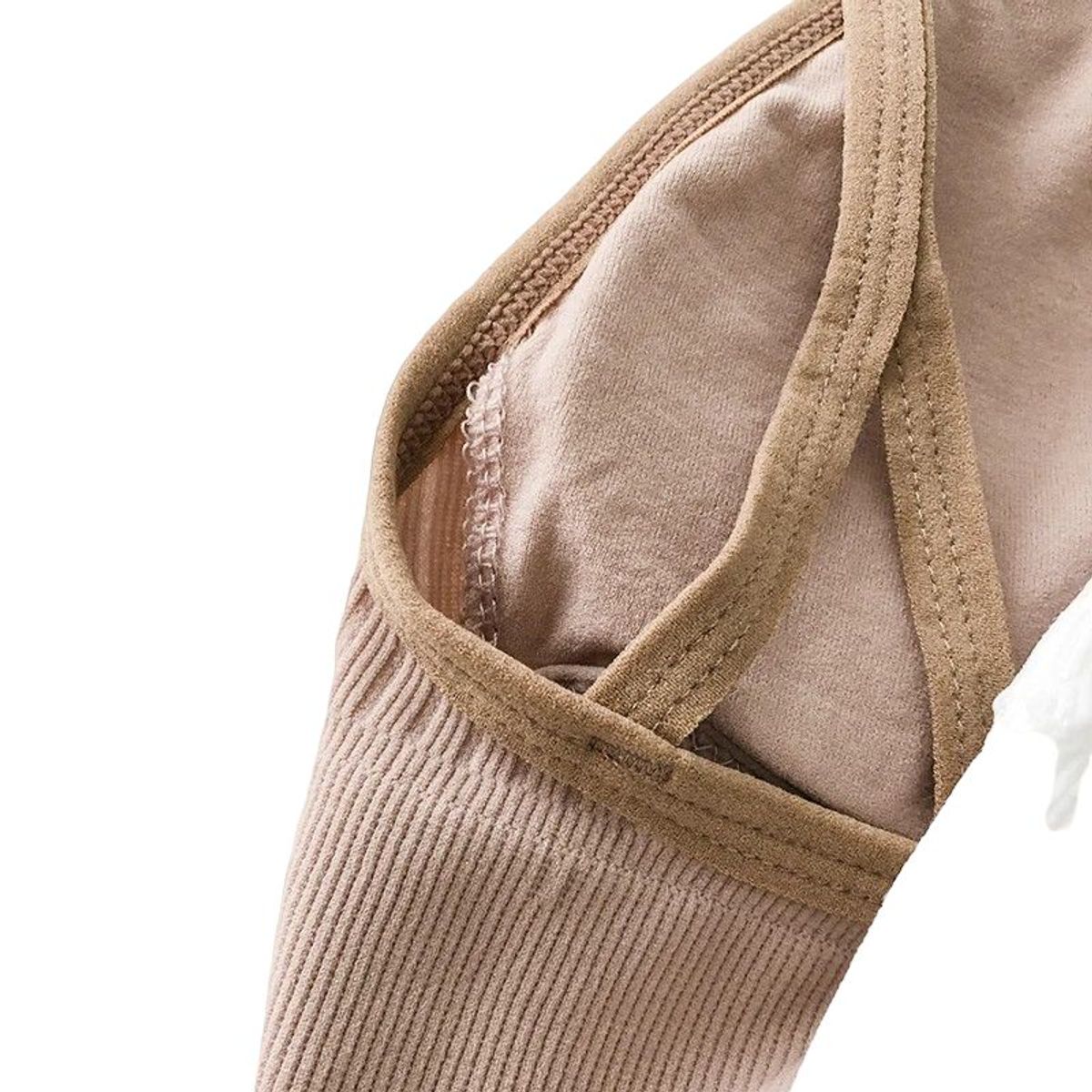 GENERICO - Sujetador Brasier tipo chaleco con cierre