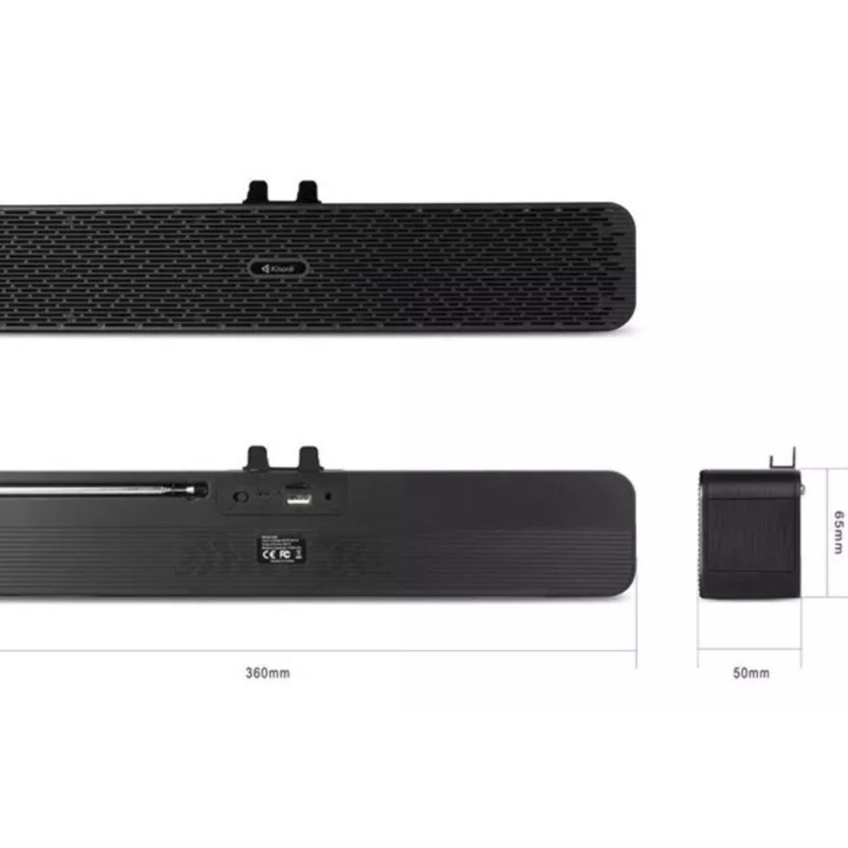 KISONLI - Parlante Bluetooth Kisonli Vs-1 Dorado