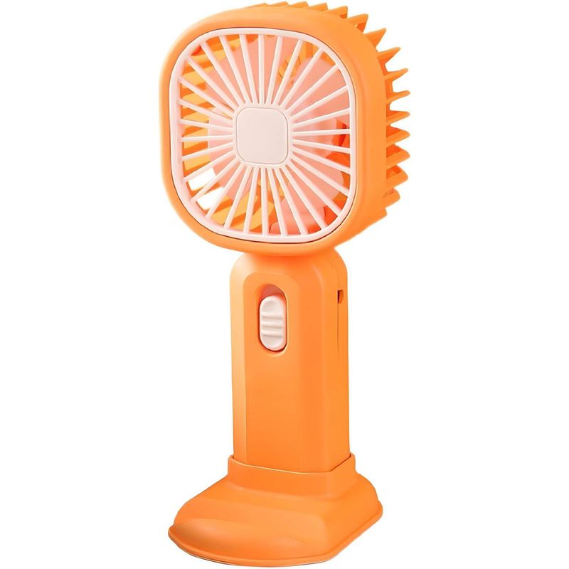 GENERICO - Ventilador de Mano con Soporte Para Teléfono