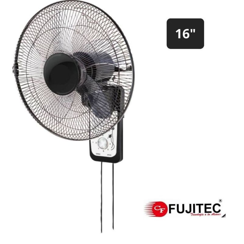 FUJITEC - VENTILADOR DE PARED FUJITEC 16 PULGADAS 55 Watts