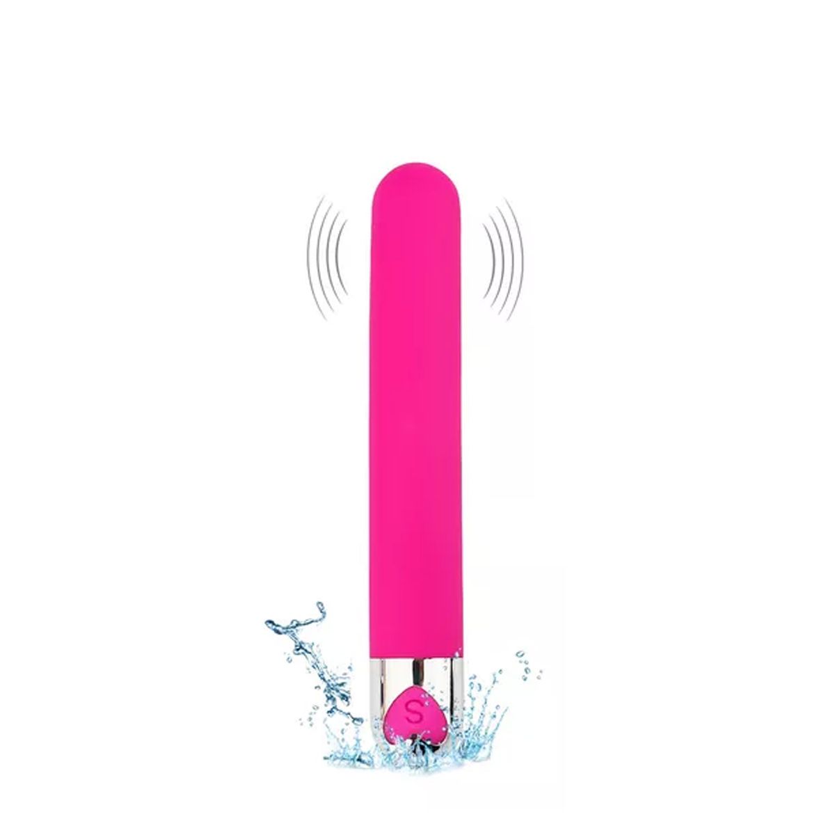 GENERICO - Mini Vibradora Recargable Usb 10 Frecuencias G Spot