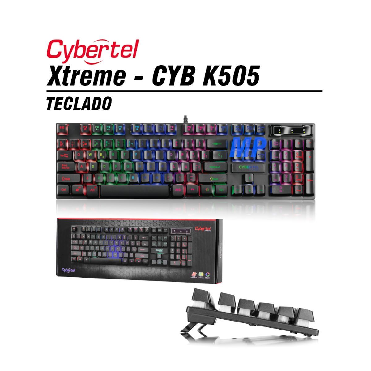CYBERTEL - Teclado Cybertel Xtreme CYB K505