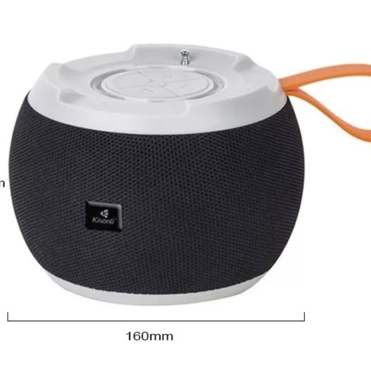 KISONLI - Parlante Bluetooth Kisonli G5 Aux Fm Negro