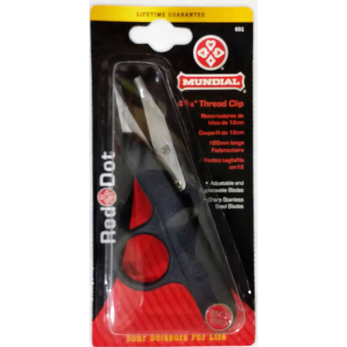 GENERICO - Corta Hilacha Tijera Mundial Para Terminar Costura