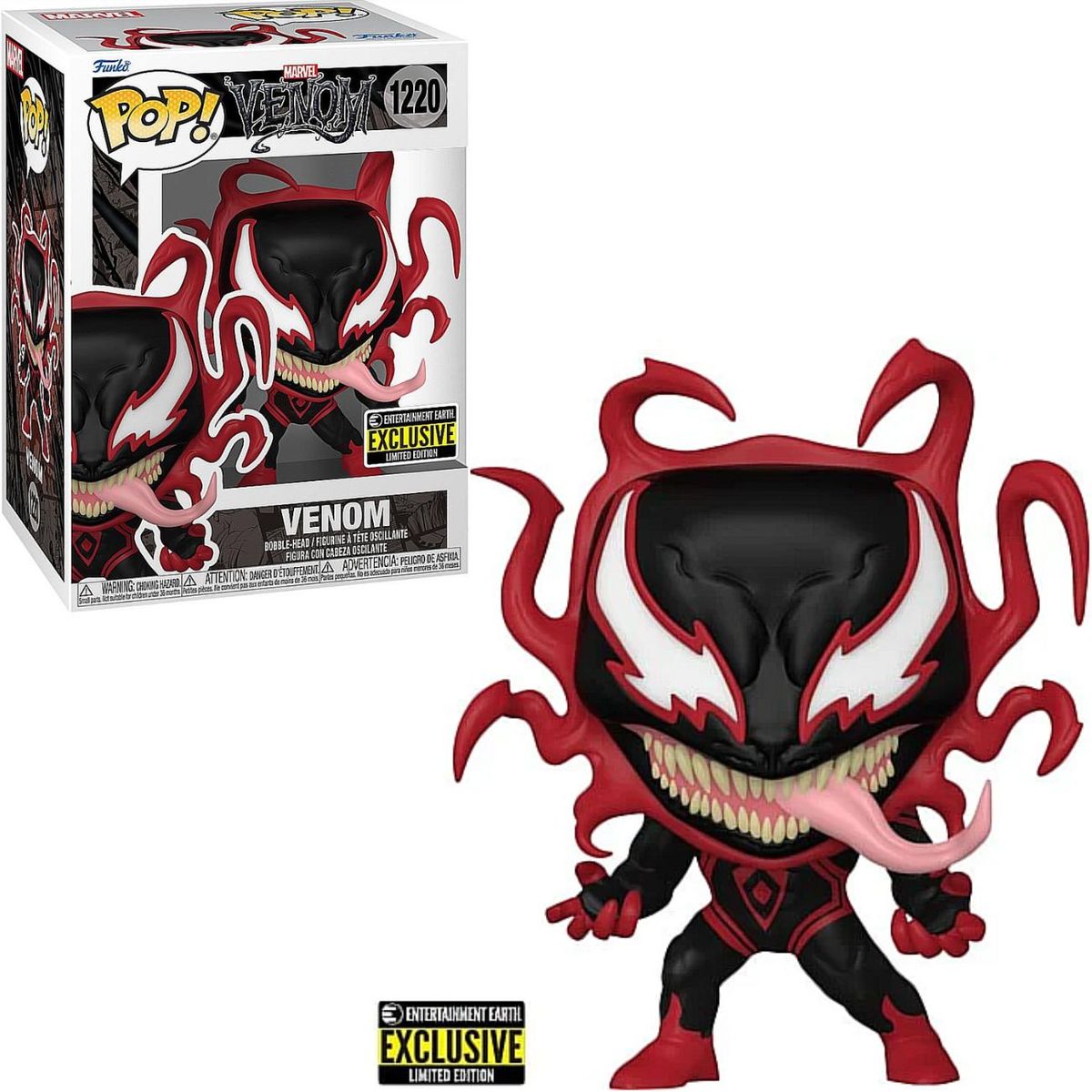 FUNKO - Funko Pop Venom - Carnage Miles Morales Excl EED