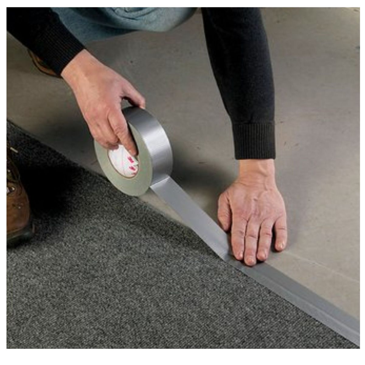 PRETUL - Cinta sella ductos Duct Tape 2 x 10m Plateado