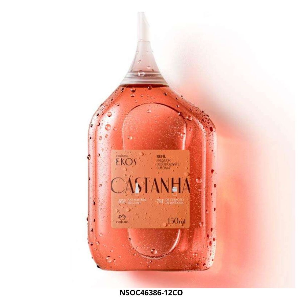 NATURA - Perfume de Mujer Ekos Castaña Eau de Toilette Repuesto 150ml