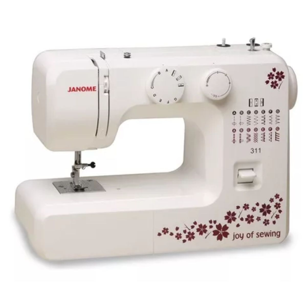 JANOME - Janome 311 Más Tijera Y Falso Overlock De !! Gtia. 1 Año