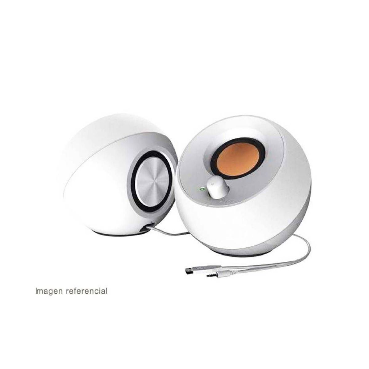 CREATIVE - Parlante Creative Pebble 2.0 Blanco