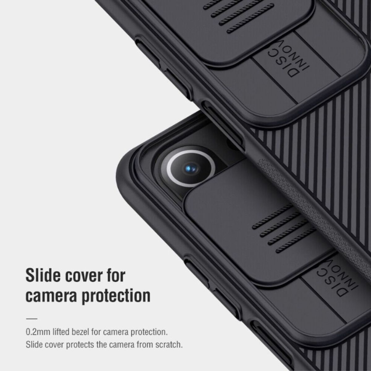 NILLKIN - CASE NILLKIN CAMSHIELD PARA XIAOMI 11 LITE Y VIDRIOS
