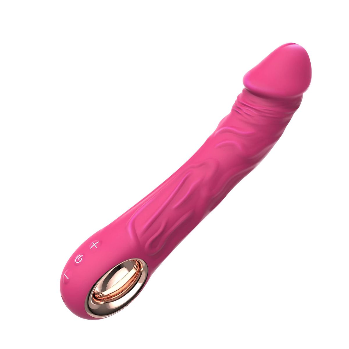 GENERICO - Vibrador Consolador Silicona Suave Jump-o