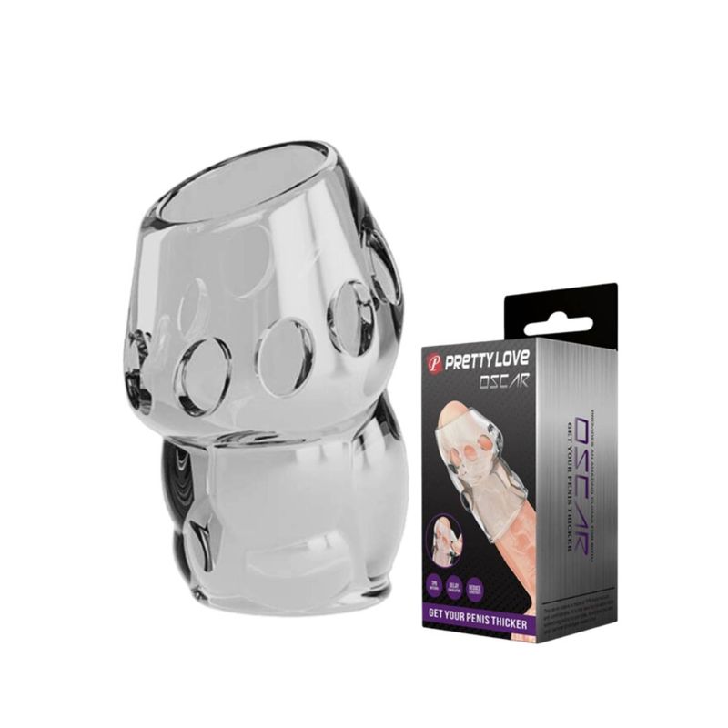 PRETTY LOVE - FUNDA PARA LA PUNTA DEL PENE  PRETTY LOVE OSCAR CON TEXTURA