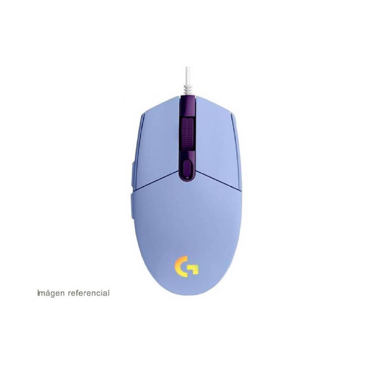 LOGITECH - Logitech G203 Mouse Gamer Lightsync RGB Lila