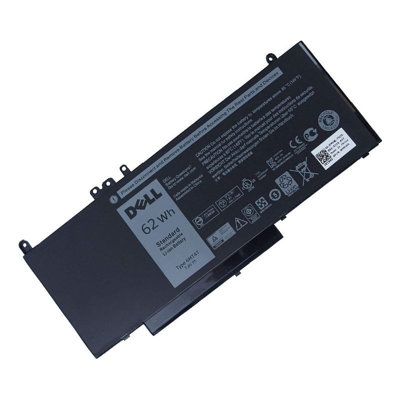 GENERICO - BATERIA PARA DELL 6MT4T 62Wh 7.6V 4 CELDAS E5570 E5470 INT