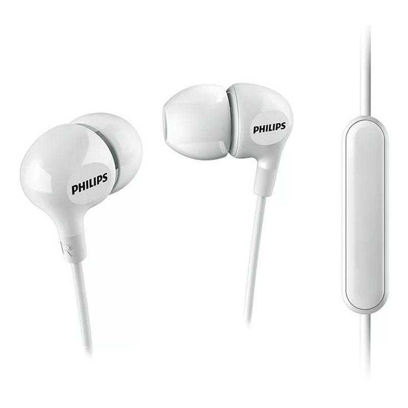 PHILIPS - Audifono con Micrófono Philips UpBeats Blanco