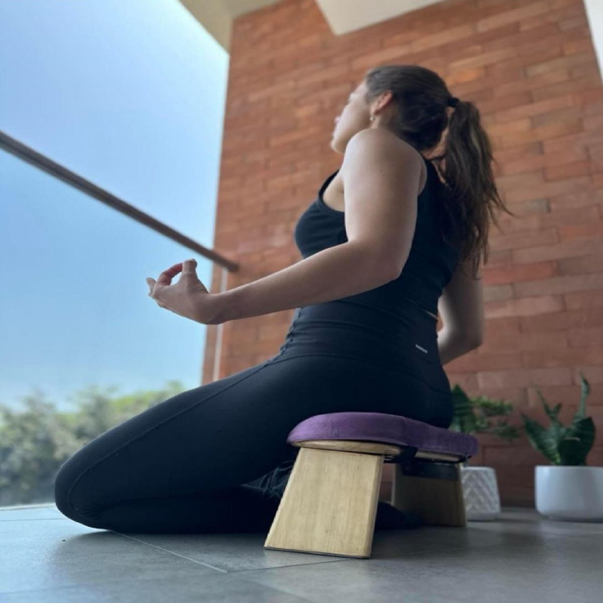 TEOFANIA - BANCO DE MEDITACION CON INCLINACION