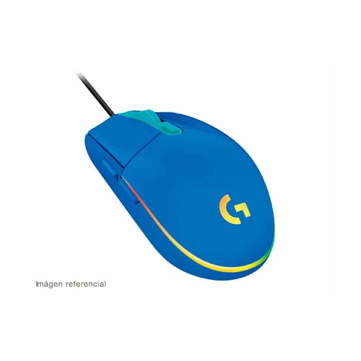 LOGITECH - Mouse Logitech G203 Gamer LIGHTSYNC Rgb Blue