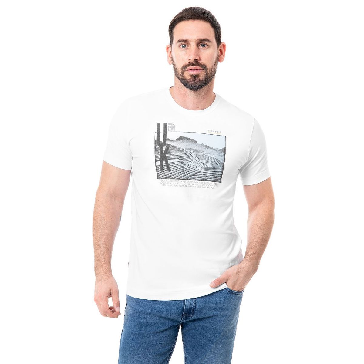 NORTON - Polo Moda Jersey Hombre Lollipop