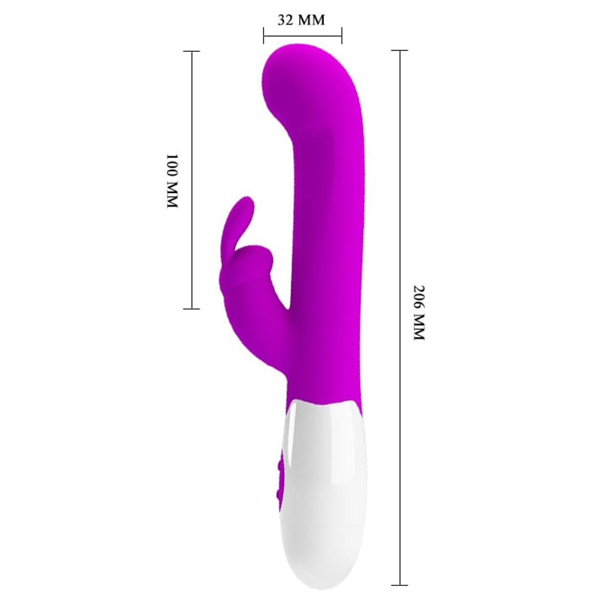 PRETTY LOVE - Vibrador de doble estimulacion Pretty love Centaur