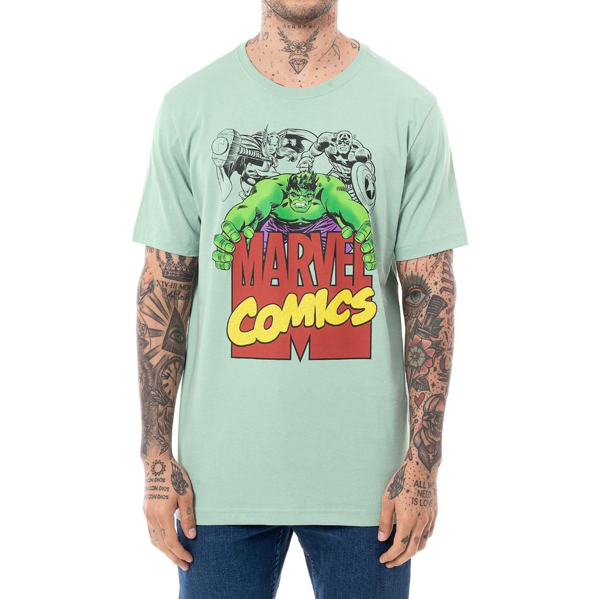 GZUCK - Polo Moda Jersey Hombre Naid_Marvel