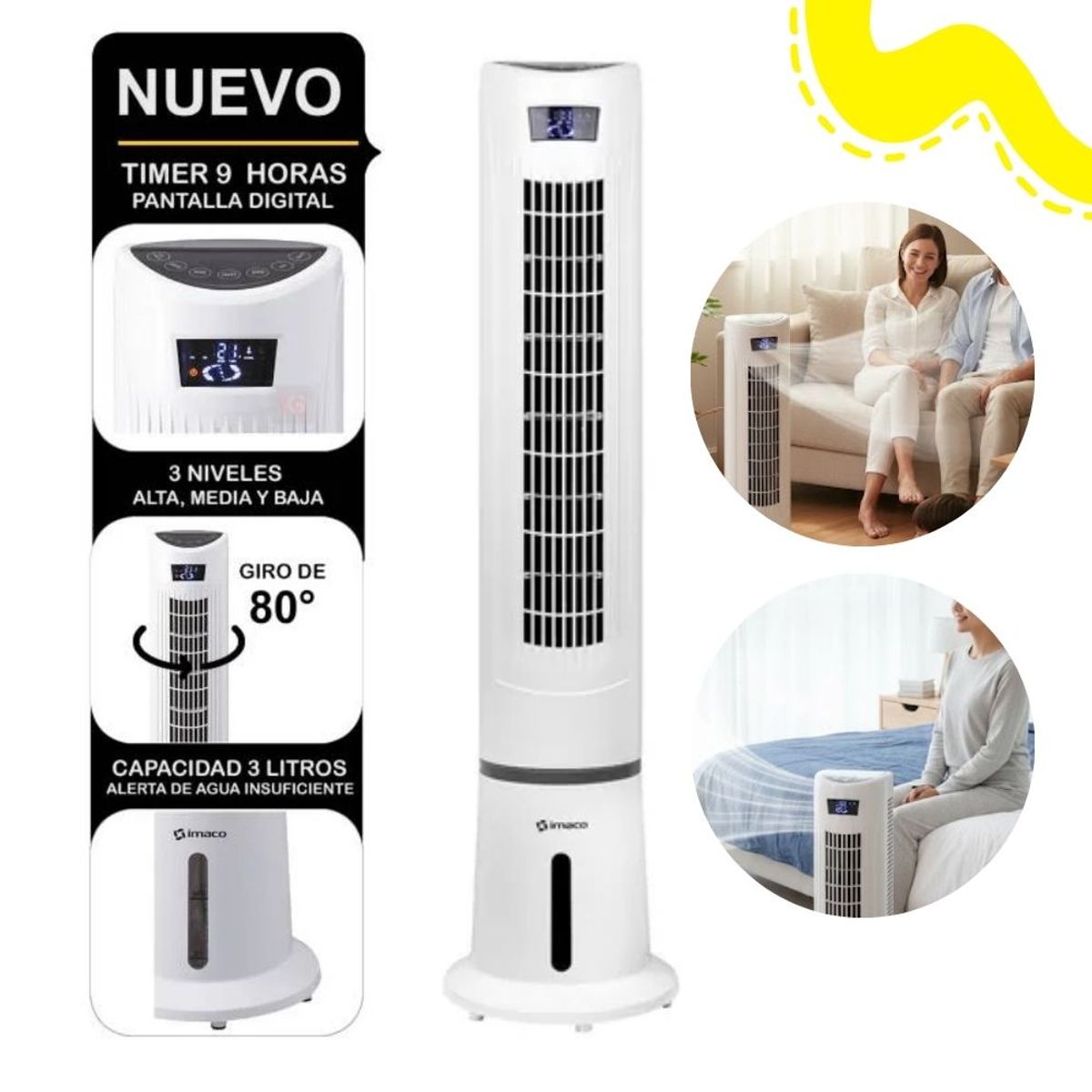 GENERICO - Enfriador De Aire Imaco IYS5535