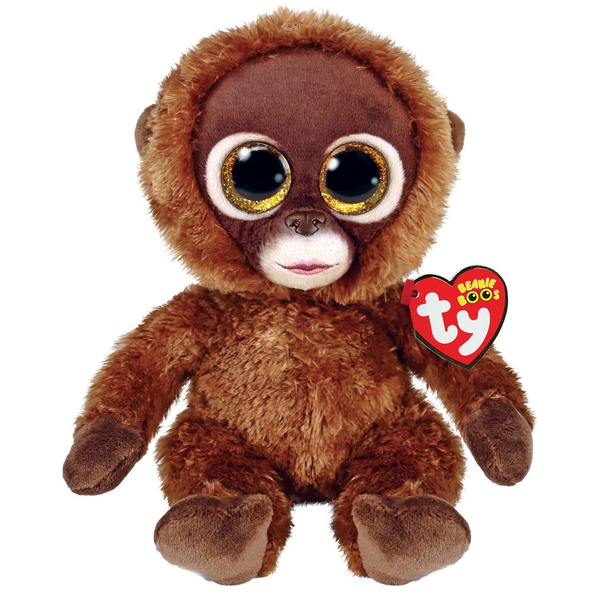 TY - PELUCHE TY BEANIE BOOS CHESSIE MONO CAFE REGULAR 36391