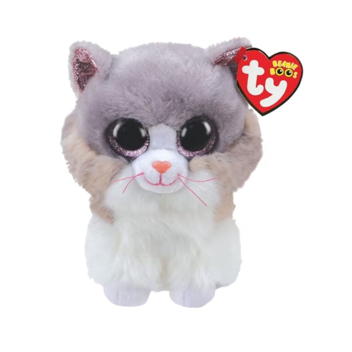 TY - PELUCHE TY BEANIE BOOS ASHER GATO UNICORNIO REGULAR 36306