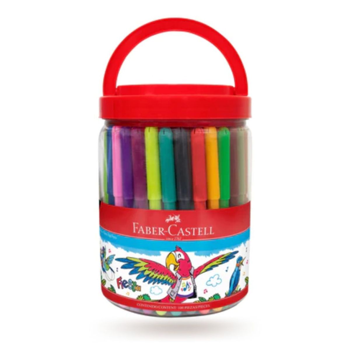 FABER-CASTELL - Plumones Fiesta 45 x 100 Bucket