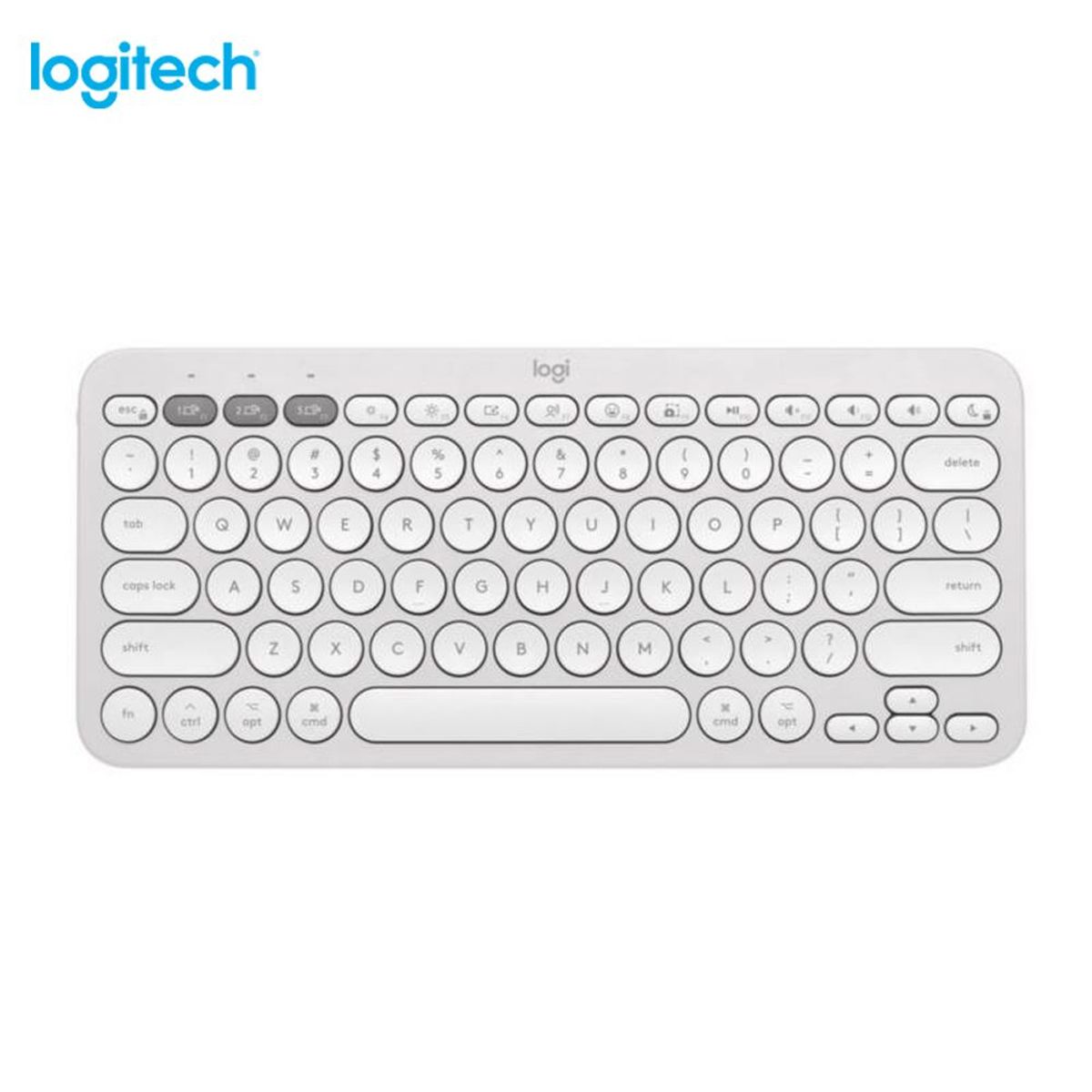 LOGITECH - TECLADO LOGITECH PEBBLE 2 K380S BLUETOOTH/WIRELESS SP WHITE 920-011784