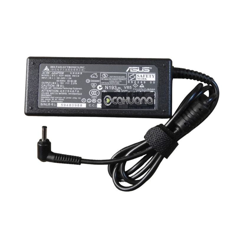 ASUS - CARGADOR PARA ASUS 19V 2.37A 45W 4.0 x 1.35 PUNTA DELGADA