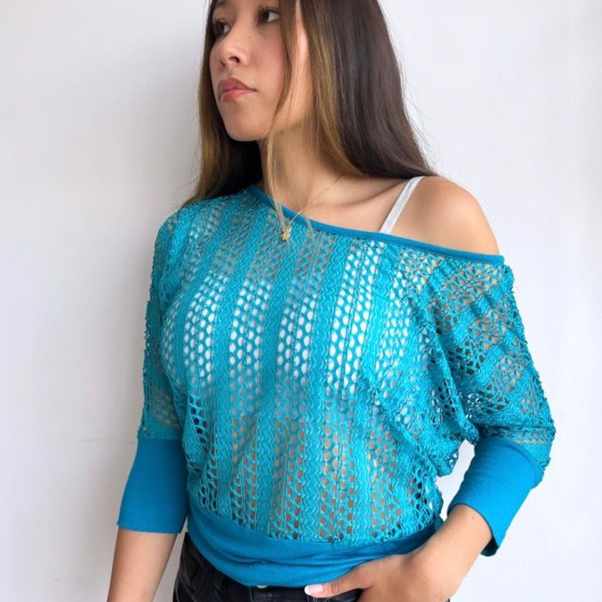 AMA OUTFITTERS - BLUSA ASIMETRICA RED