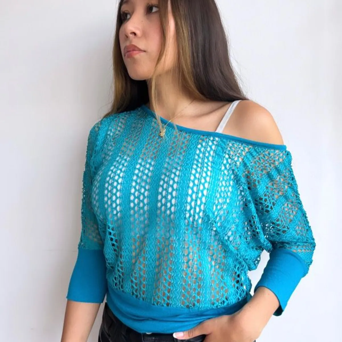 AMA OUTFITTERS - BLUSA ASIMETRICA RED