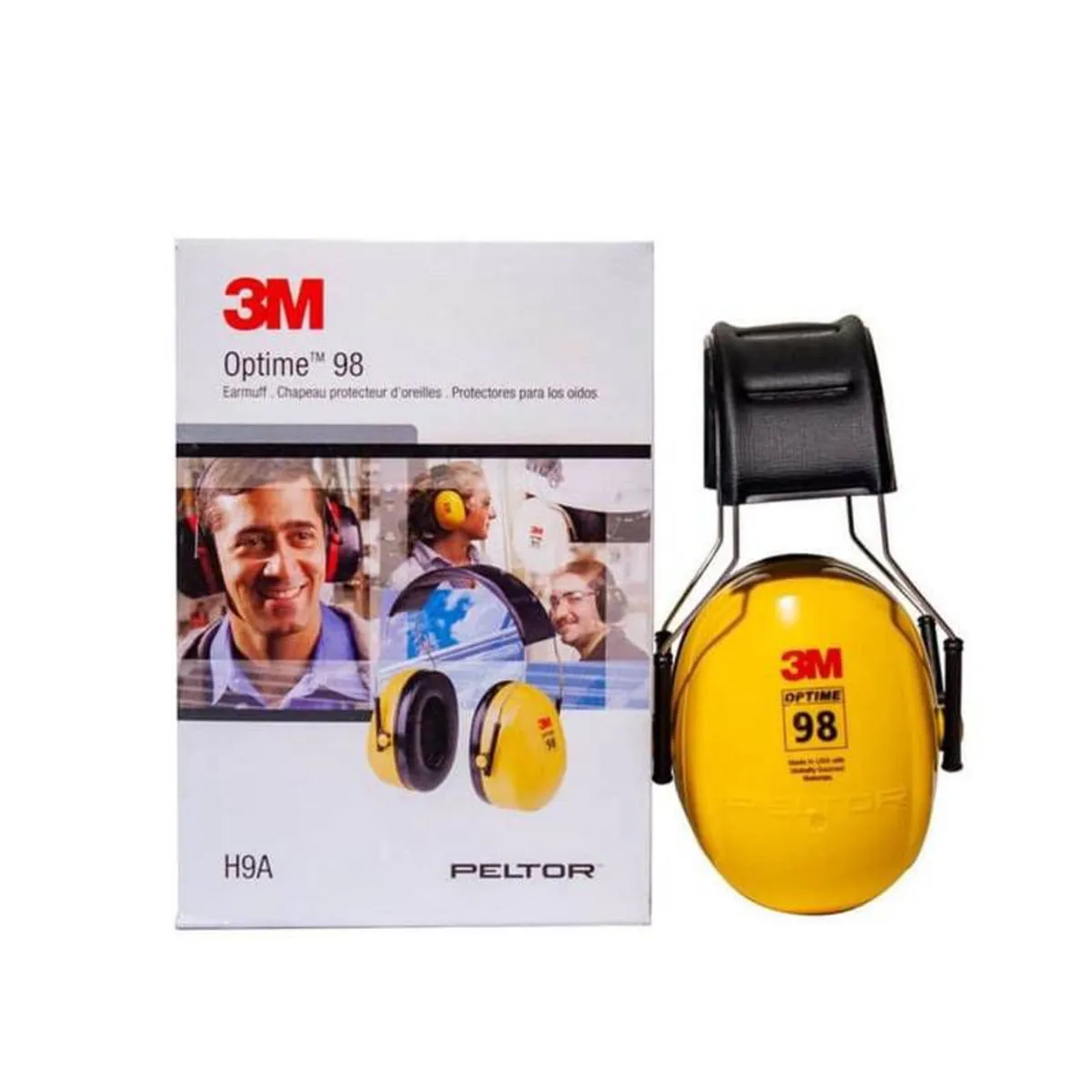 3M - Orejeras 3m Tipo Vincha Optime 98 Modelo H9A