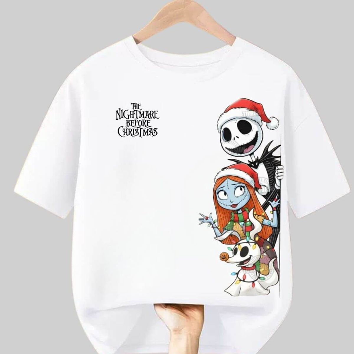 GENERICO - Polos Navidad Jack Skellington Christmas - Talla 4 hasta XL