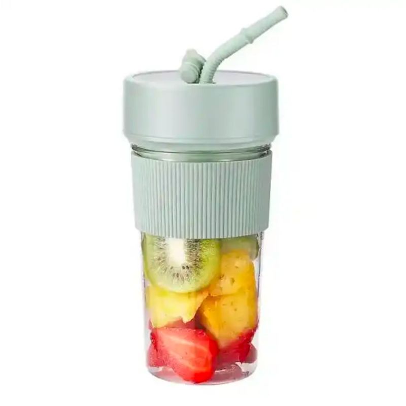 GENERICO - Exprimidor de Jugo Portatil 6 Aspas Mini Licuadora Recargable USB S-K5