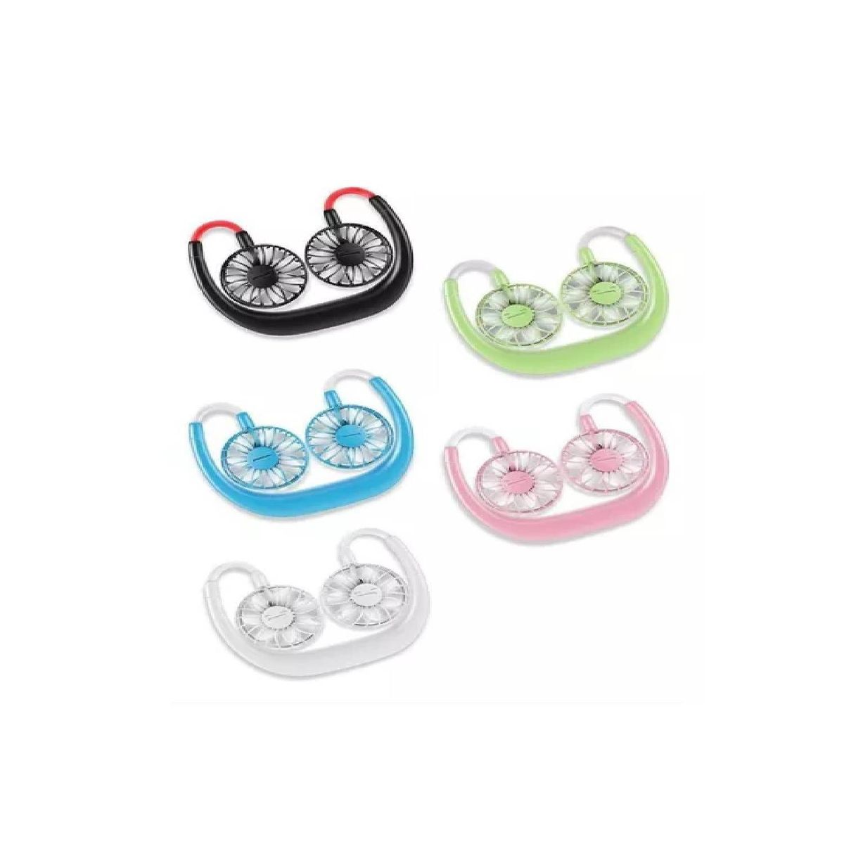 GENERICO - Mini Ventilador de cuello recargable Portátil